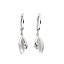 "Lágrima con circonitas" pendientes de plata 925